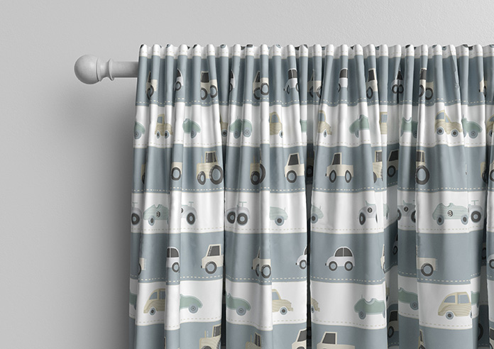 Brum Brum, Highway - Made to Measure Curtains - Image 10